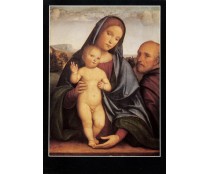 Képeslap Francesco Francia: A Szent család